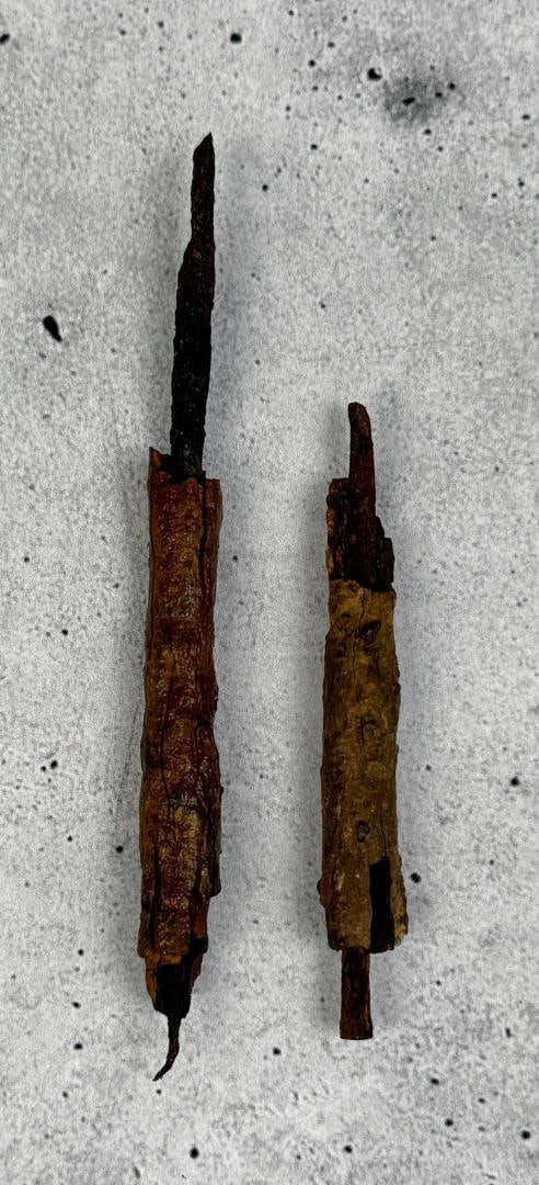Civil War Tucker Sherrard Engraving Tool Relics: Nice grouping. Provenance: EX-Texas Civil War Museum, Fort Worth TX. Tucker, Argyle William (1832?1910). Argyle William Tucker, early settler, was born to Laban E. and Nancy Tucker on September 8, 183