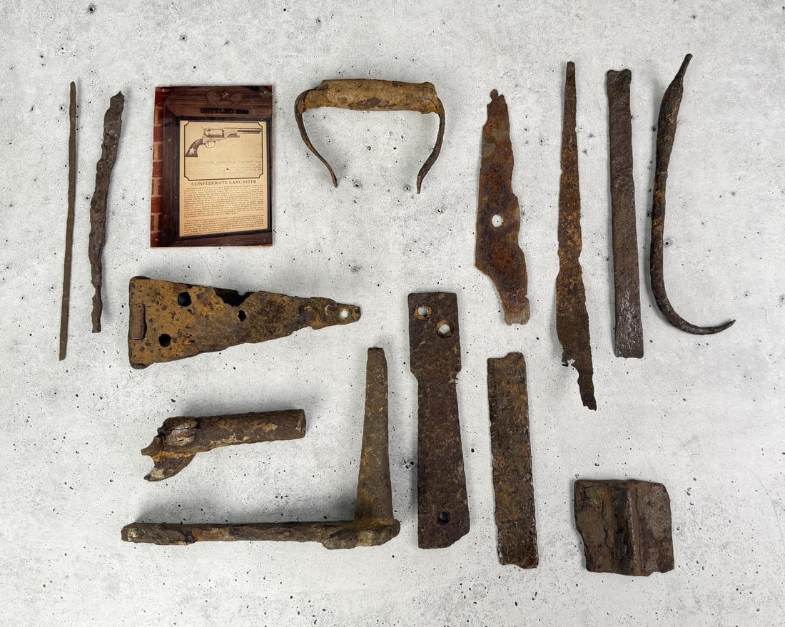 Civil War Tucker Sherrard Gun Works Relics (1 of 9)