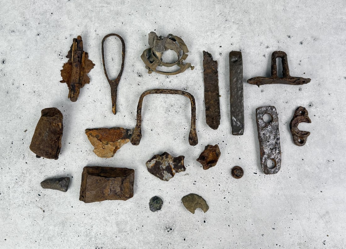 Civil War Tucker Sherrard Gun Works Relics (1 of 6)