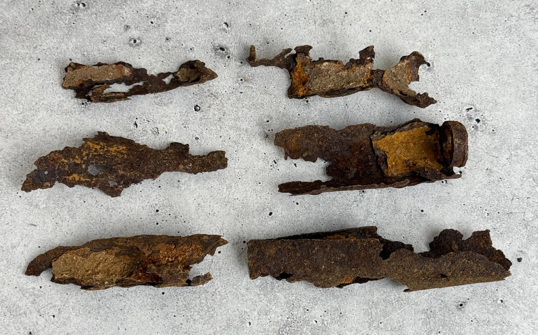 Civil War Tucker Sherrard Gun Works Relics: Tucker Sherrard & Co. Lancaster Texas. Provenance: EX-Texas Civil War Museum, Fort Worth TX. Tucker, Argyle William (1832?1910). Argyle William Tucker, early settler, was born to Laban E. and Nancy Tu