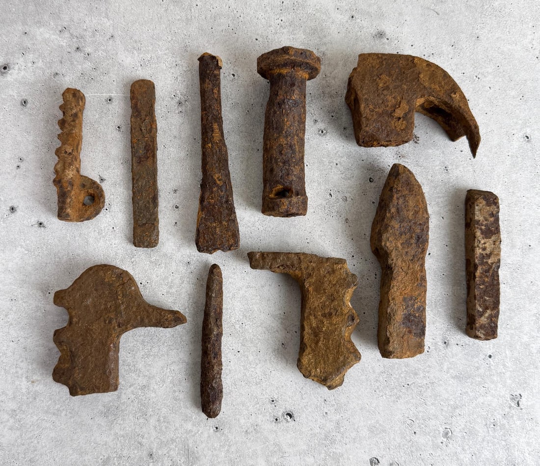 Civil War Tucker Sherrard Gun Works Relics (1 of 8)