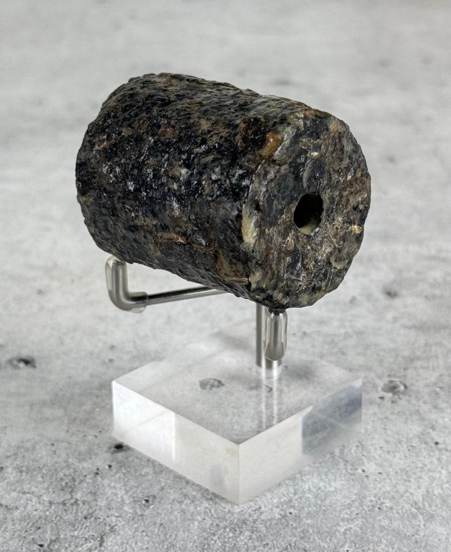 Civil War Tucker Sherrard Revolver Cylinder Relic: 1 7/8" long. Tucker Sherrard & Co. Lancaster Texas. Provenance: EX-Texas Civil War Museum, Fort Worth TX. Tucker, Argyle William (1832?1910). Argyle William Tucker, early settler, was born to Laban E.