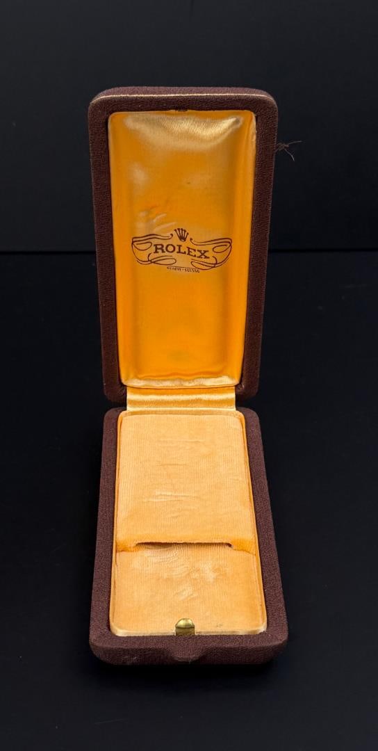 1940s Rolex Push Button Watch Box (1 of 4)