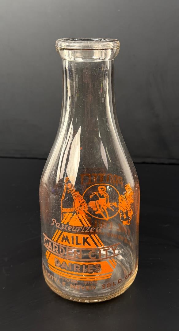 Missoula Montana Garden City Dairy Milk Bottle (1 of 4)