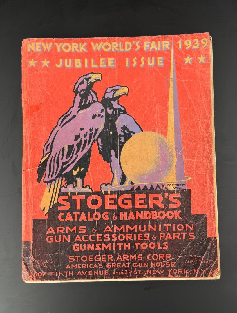 1939 New York Worlds Fair Stoeger Catalog: Original