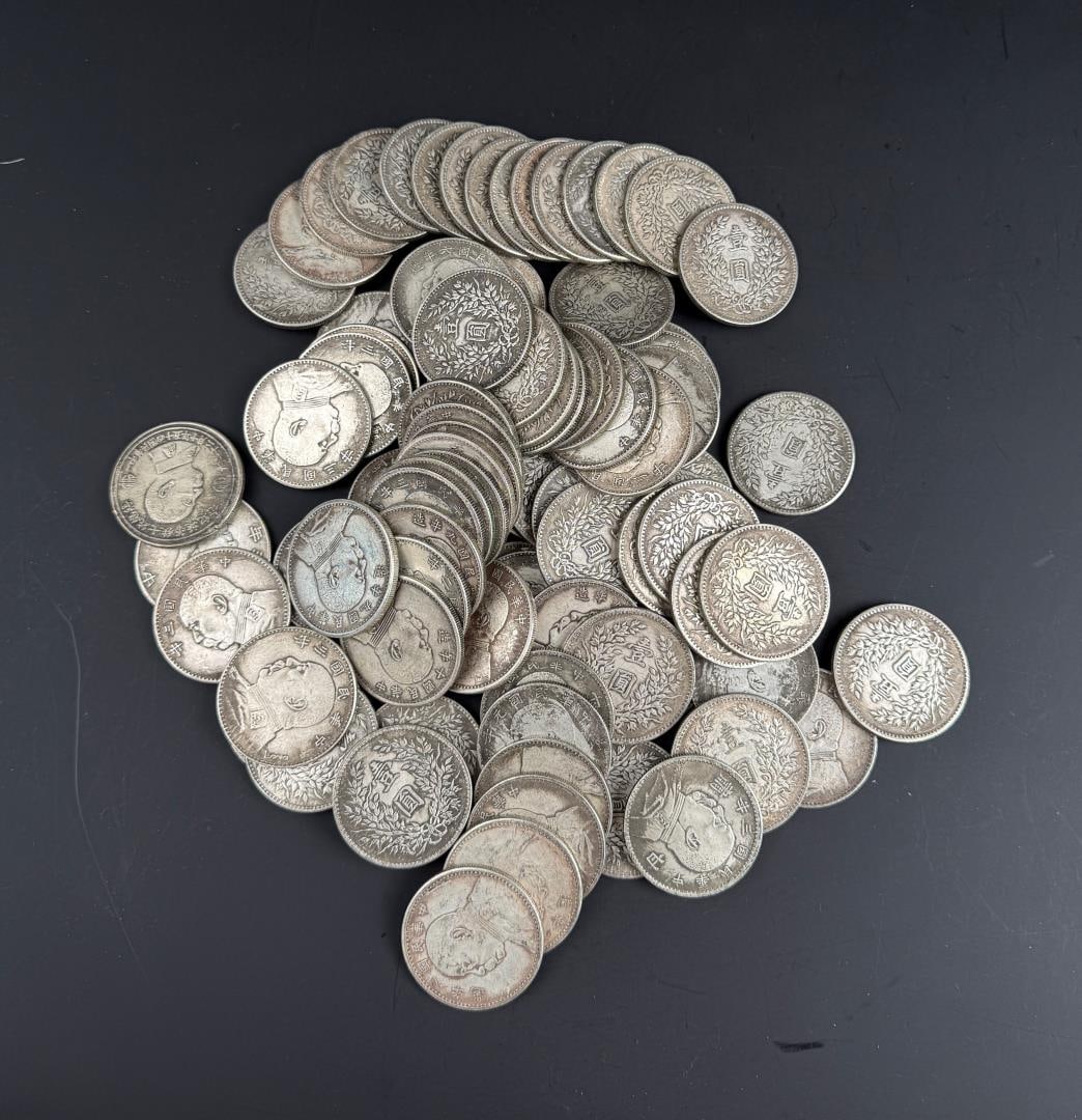 Reproduction Chinese Fat Man Dollar Coins (1 of 6)