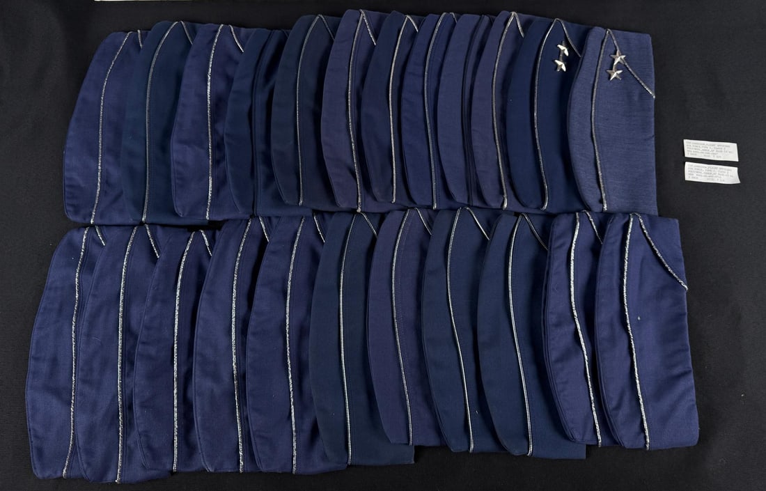 USAF Air Force Officer Garrison Caps Hats (1 of 14)