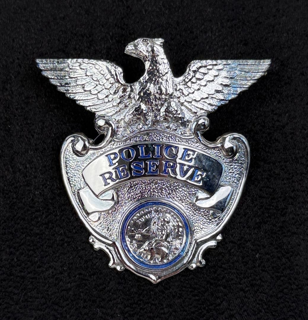 California Police Reserve Hat Badge (1 of 3)