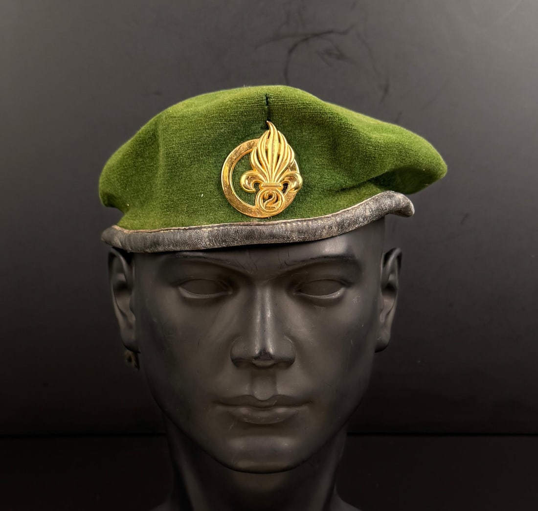 French Foreign Legion 2nd Infantry Beret: Size 6 3/4