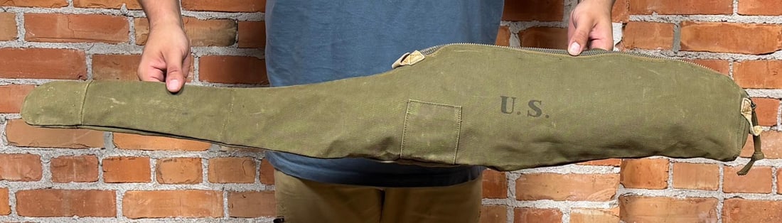 WW2 M1 Carbine Rifle Case: Smith Mfg, 1944 dated.