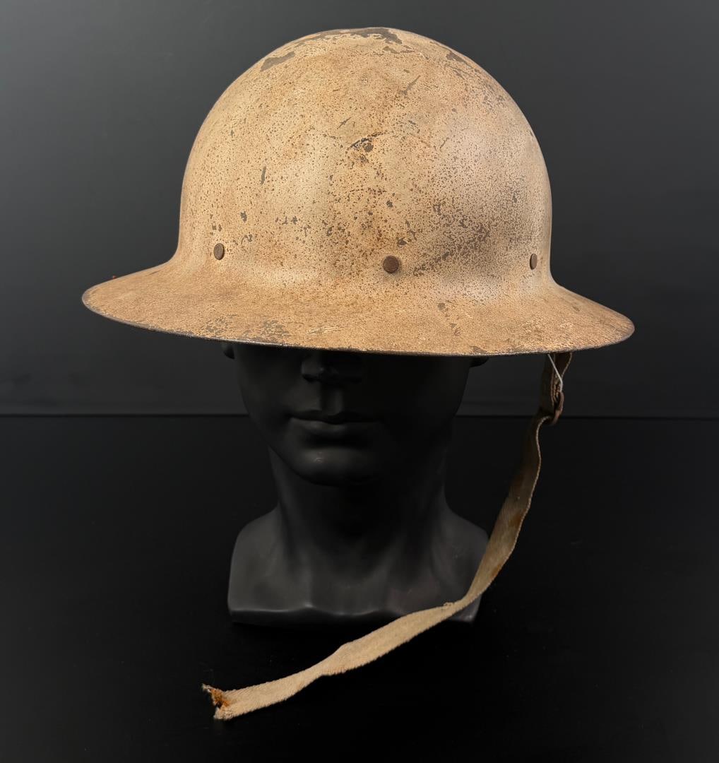 WW2 Office of US Civil Defense Helmet (1 of 4)