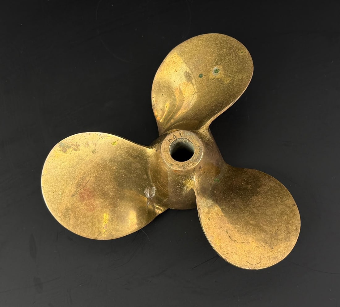 Michigan Brass K41 Nautical 3 Blade Propeller (1 of 4)