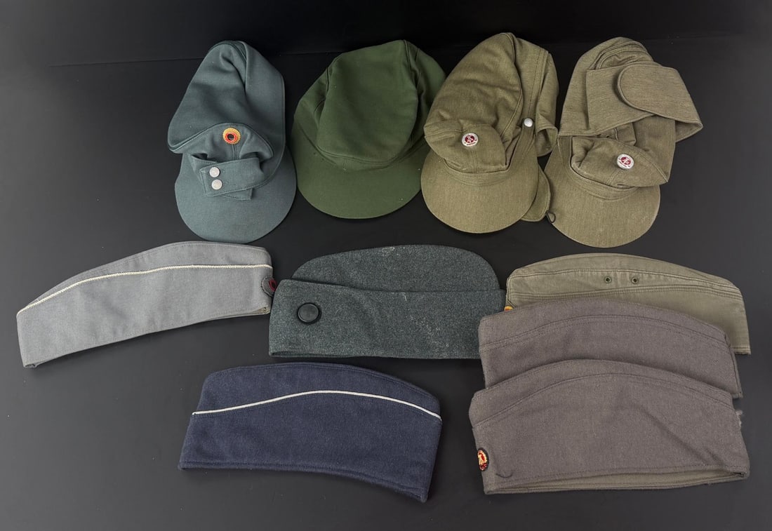 Cold War East German Caps Hats (1 of 10)