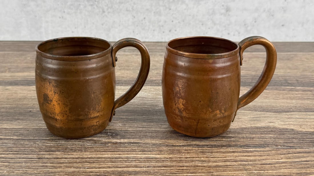 Old Colony Anaconda Montana Copper Mugs (1 of 8)