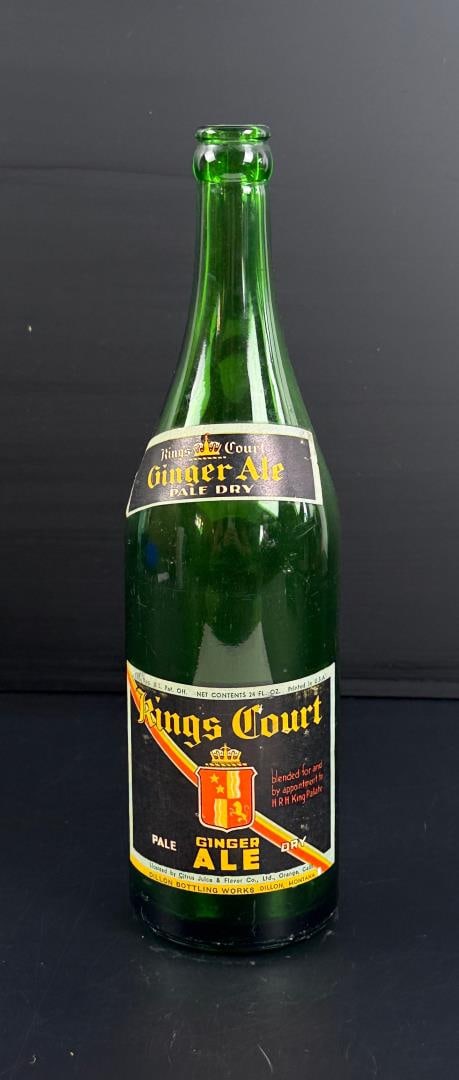 Dillon Montana Kings Court Ginger Ale Soda Bottle (1 of 4)