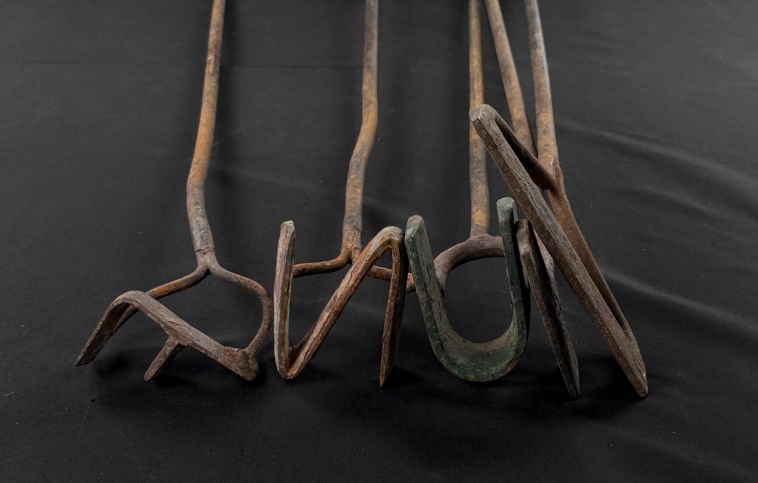 Group of Antique Montana Ranch Branding Irons (1 of 4)