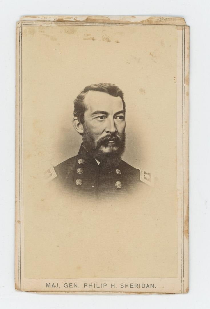 Major General Philip Sheridan Civil War CDV Photo (1 of 3)