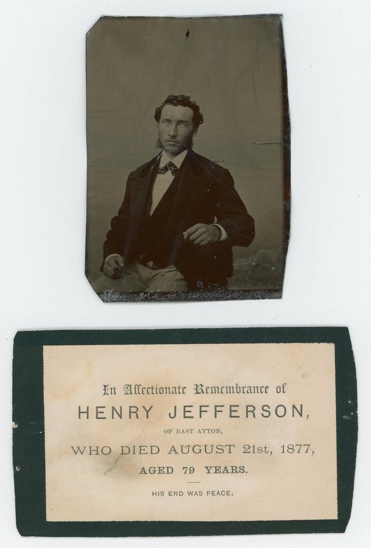 Identified Post Mortem Tintype Photo (1 of 3)