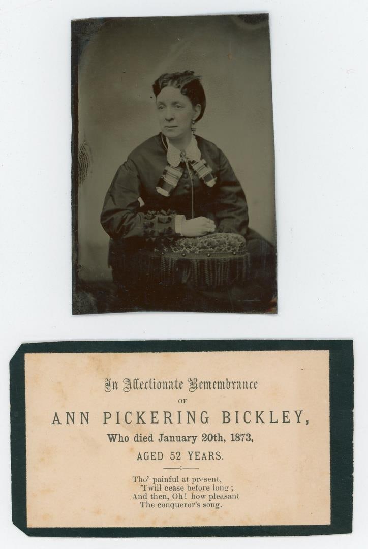 Identified Post Mortem Tintype Photo (1 of 3)