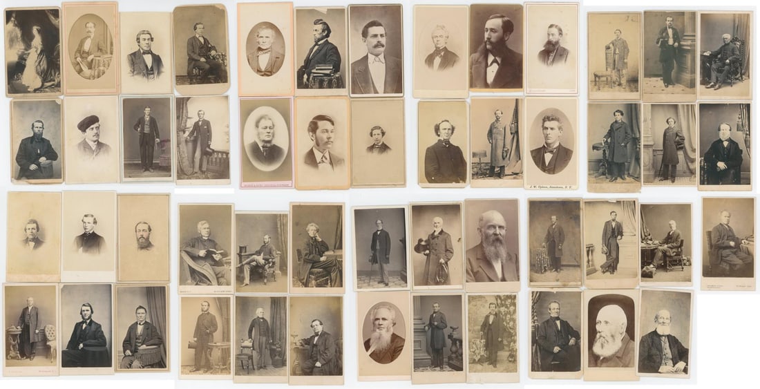 Collection of Antique CDV Photo Portraits (1 of 20)