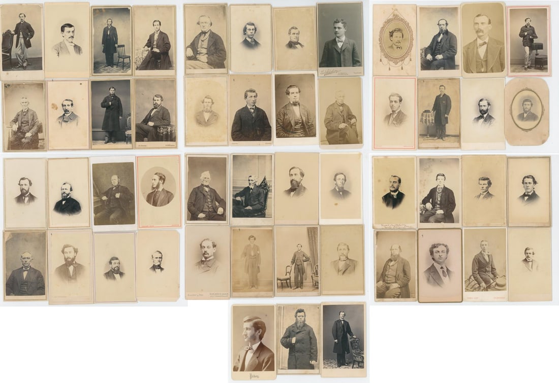 Collection of Antique CDV Photo Portraits (1 of 16)