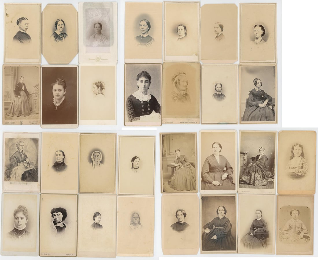 Collection of Antique CDV Photo Portraits (1 of 10)