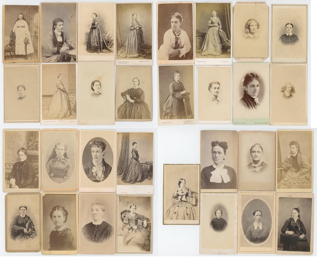 Collection of Antique CDV Photo Portraits (1 of 10)