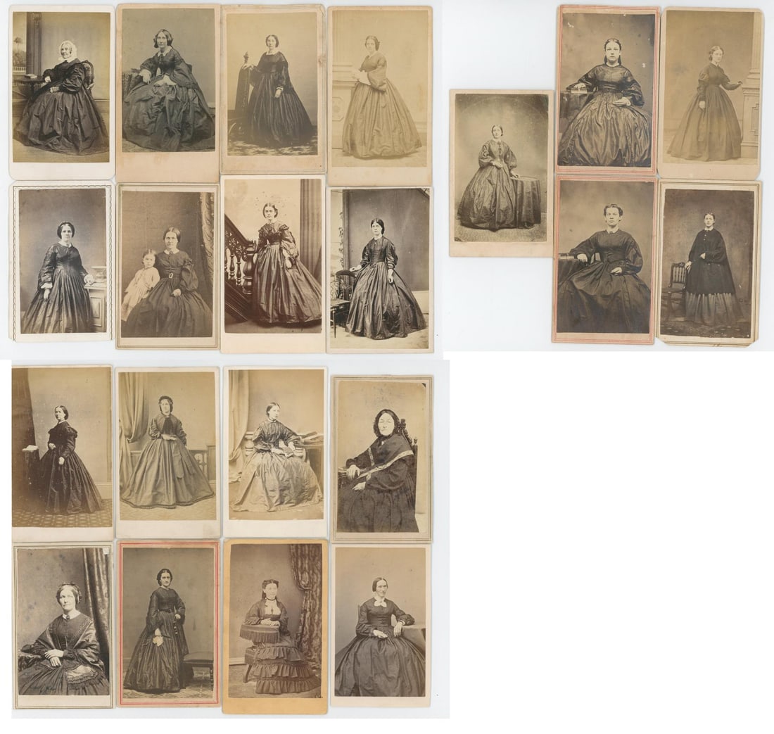 Collection of Antique Suffragette CDV Photos (1 of 8)