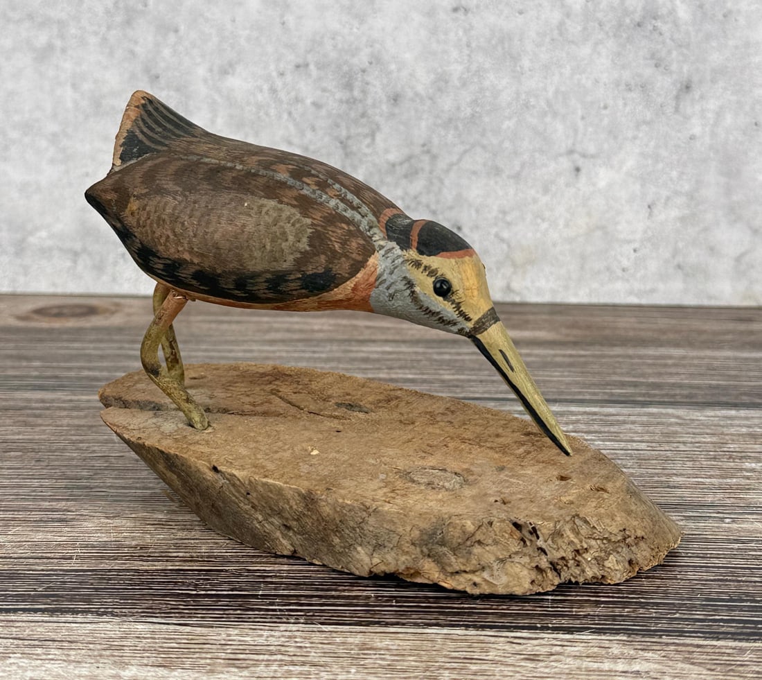 Stan Bennett American Woodcock Shorebird Decoy (1 of 5)
