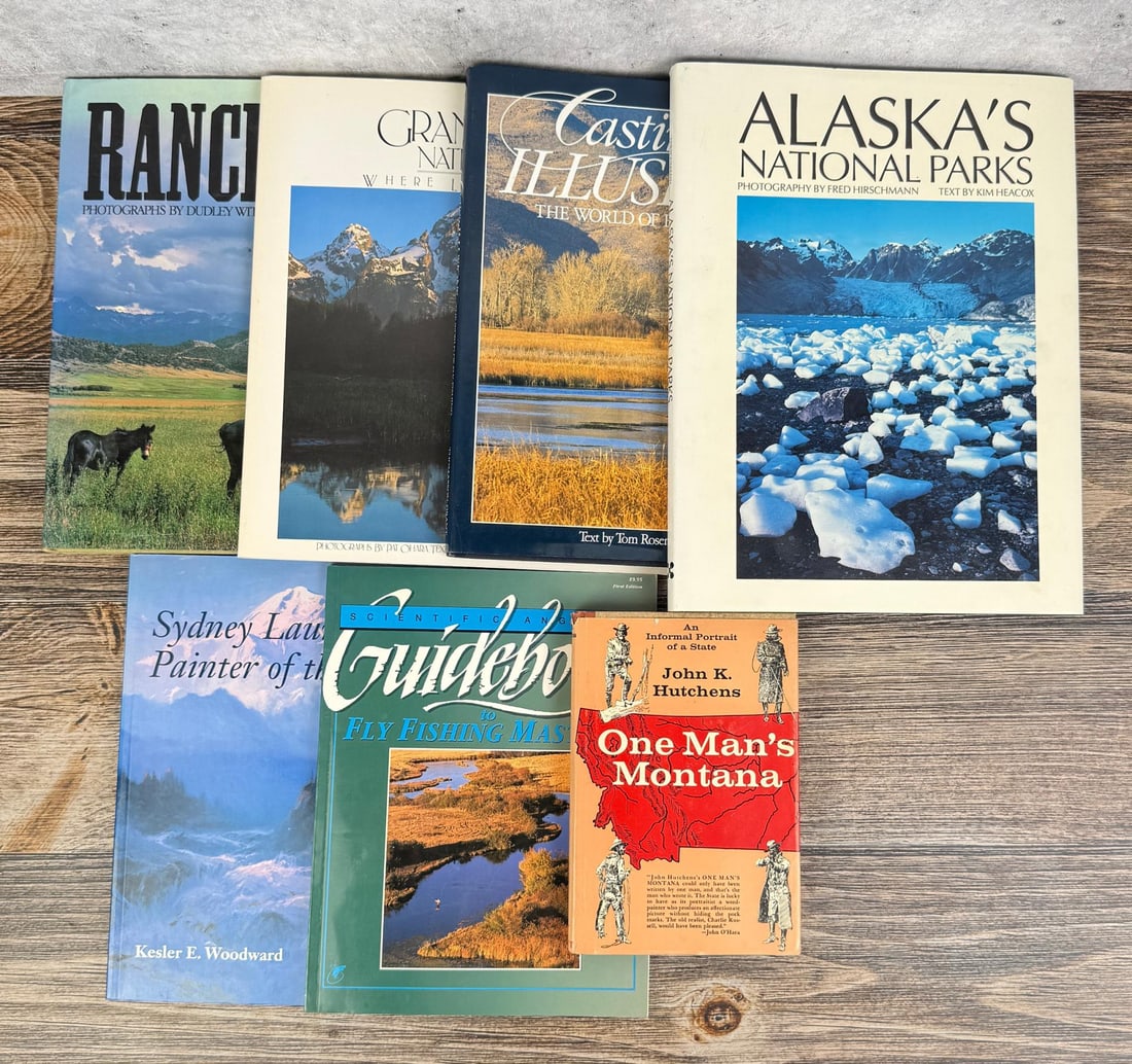 Collection of Outdoor Books: Nice grouping