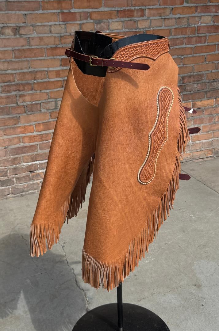 Glenn Earnest Montana Fringe Cowboy Chinks Chaps (1 of 7)