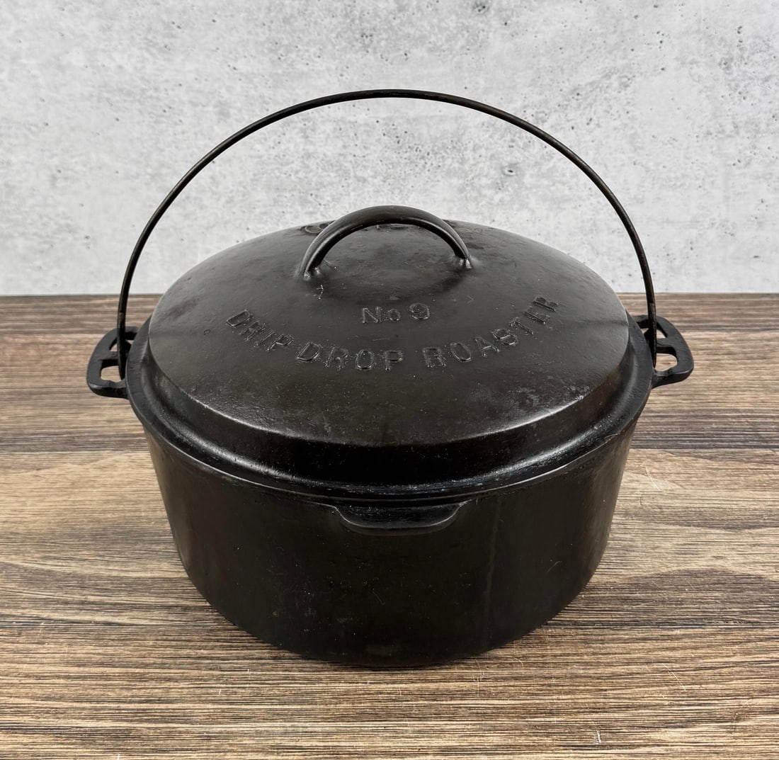 Wagner Ware #9 Cast Iron 1269A Round Roaster (1 of 7)