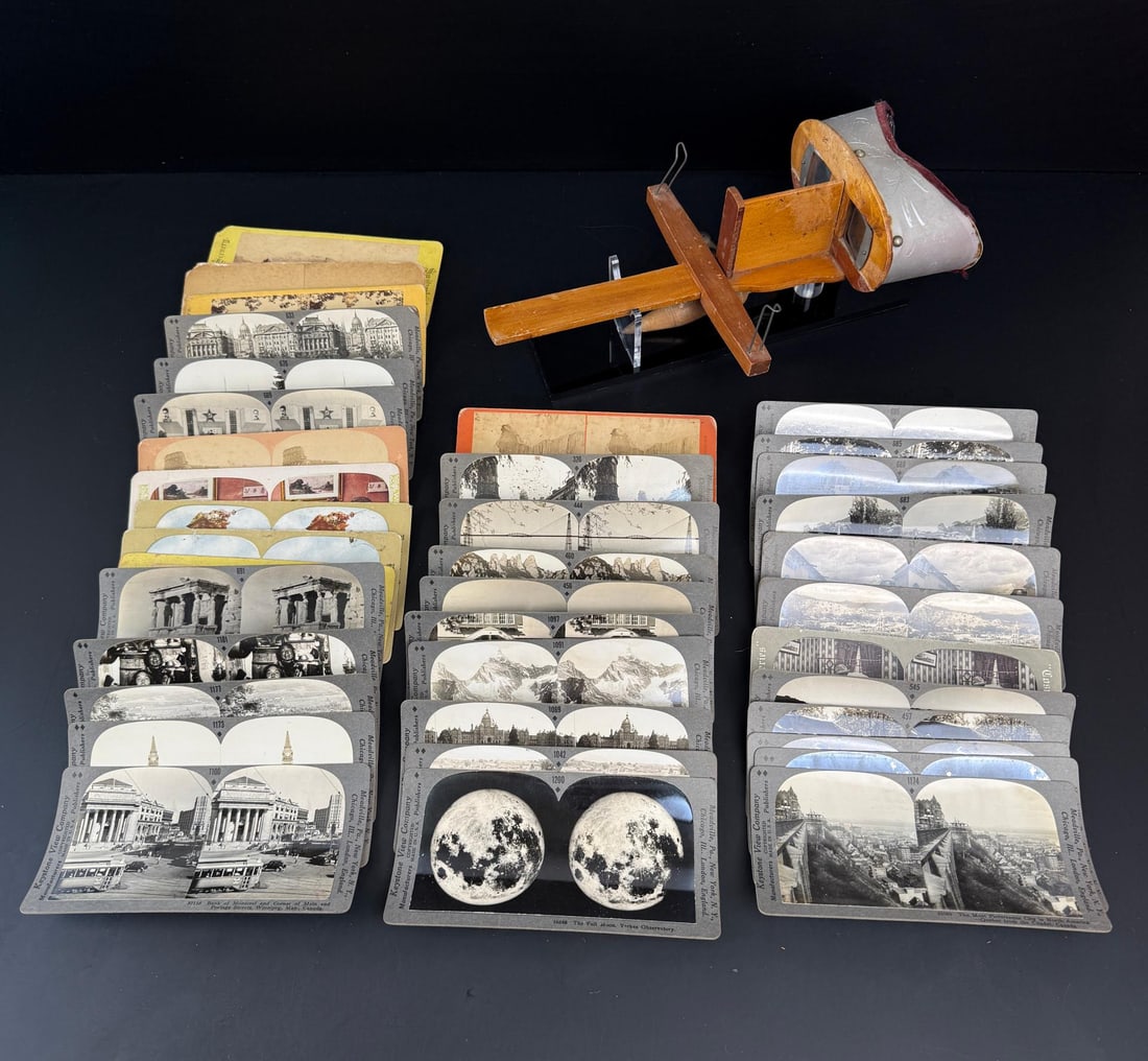Collection of Stereoviews and Viewer (1 of 10)