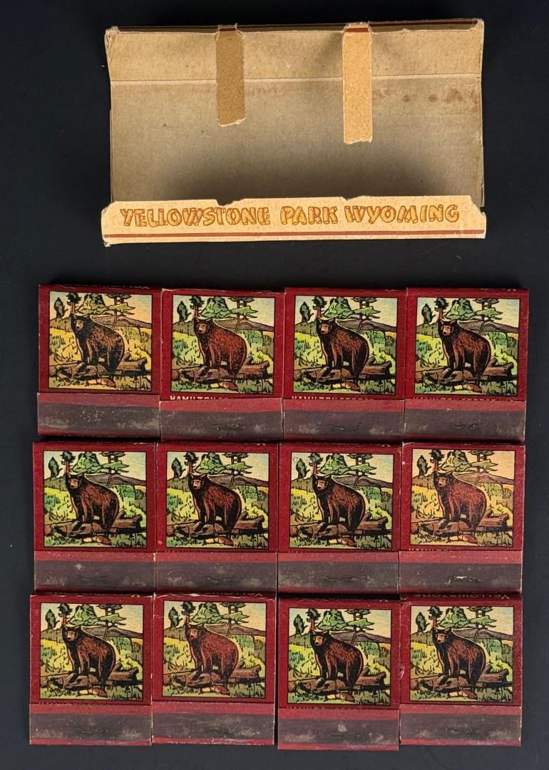 Yellowstone National Park Wyoming Matchbooks (1 of 4)