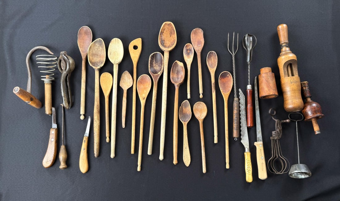 Collection of Primitive Kitchen Utensils (1 of 10)