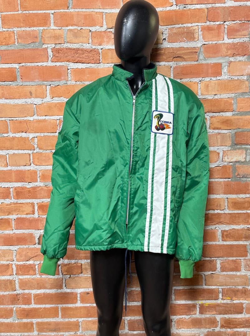 Vintage Ford Shelby Cobra Racing Jacket: Size 2XL.