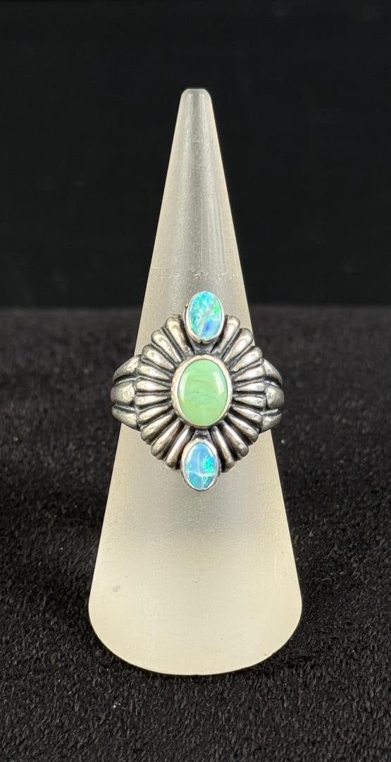 Carolyn Pollack Relios Sterling Turquoise Ring (1 of 6)