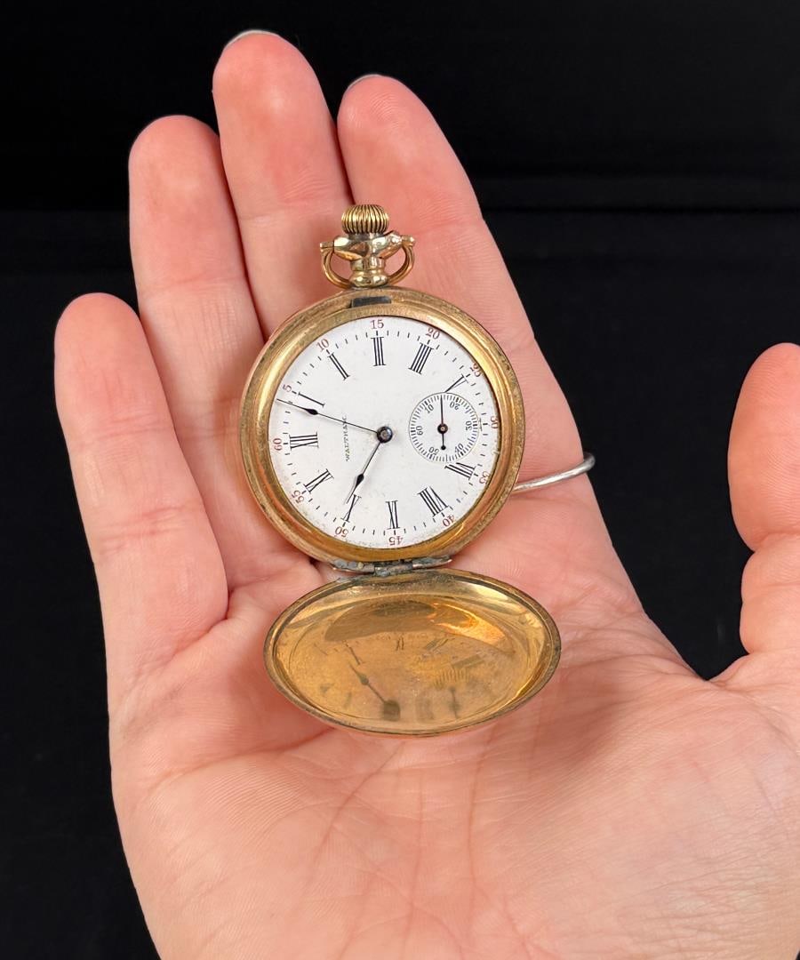 Antique Waltham Model 1890 Pocket Watch (1 of 6)