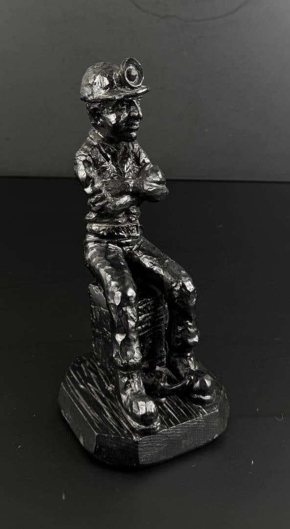 JGK Specialty Carved Coal Figurine (1 of 8)