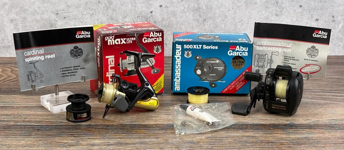 Abu Garcia Gold Max 500 XLT Fishing Reels (1 of 7)