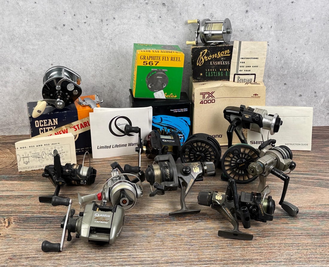 Collection of Assorted Fishing Reels (1 of 8)