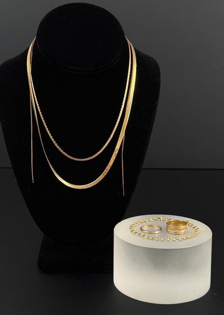 Collection of 14k Gold Jewelry (1 of 9)