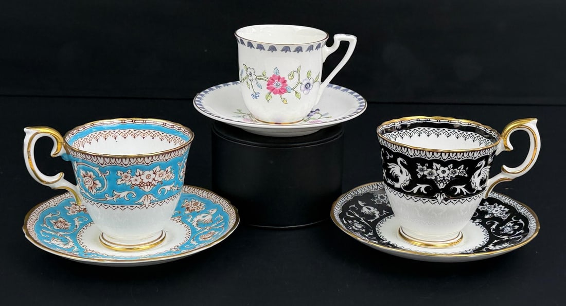 Collection of Demitasse Porcelain Cups: Nice grouping