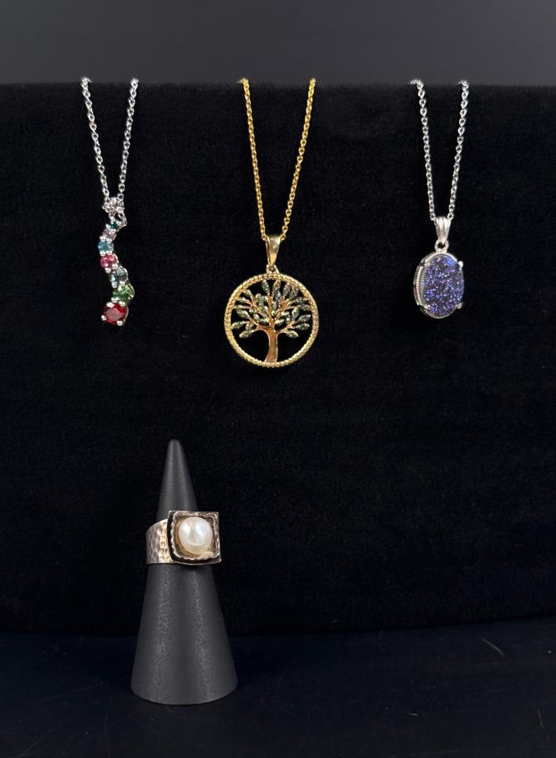 Collection of Sterling Silver Jewelry (1 of 13)