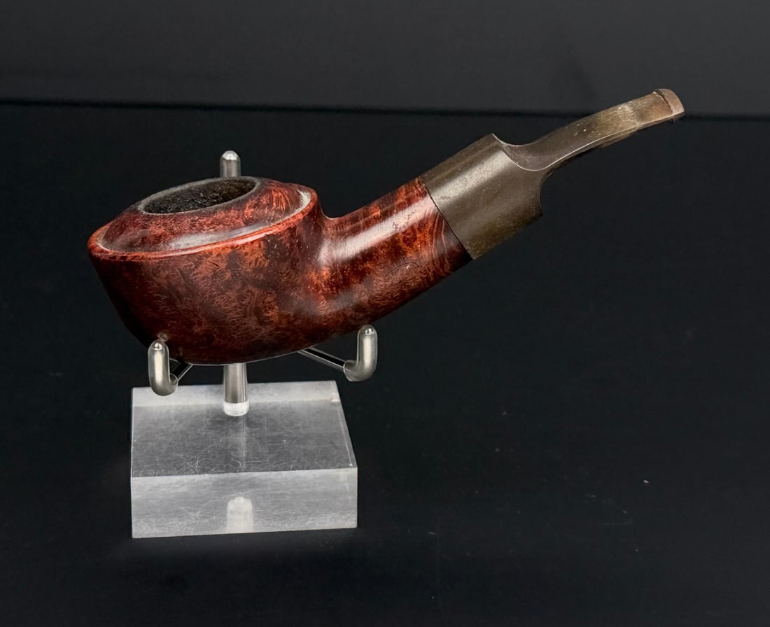 Weber The Scoop Imported Briar Estate Tobacco Pipe: 5 1/8" long.