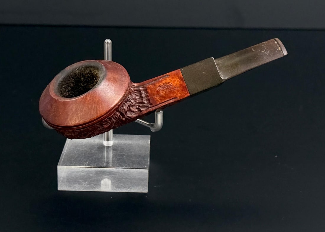 Weber The Scoop Imported Briar Estate Tobacco Pipe: 5 1/4" long.
