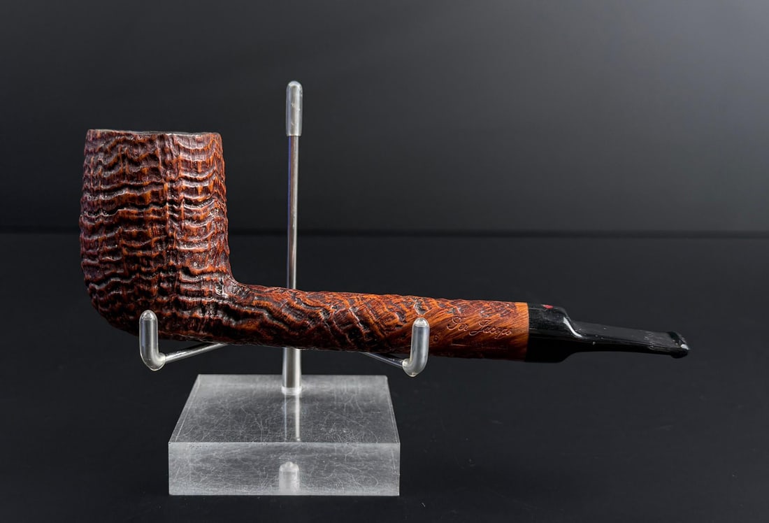Ser Jacopo Renaissance Estate Tobacco Pipe: 6 1/2" long