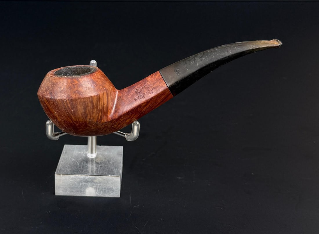 Stanwell Bent Bulldog Briar Estate Tobacco Pipe (1 of 7)