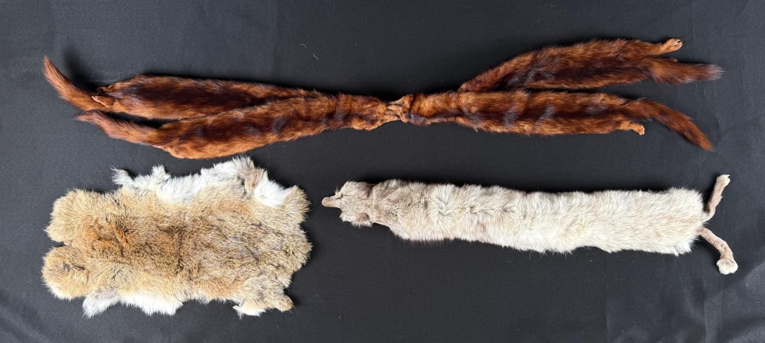 Collection of Mink Fur Stoles: Nice grouping