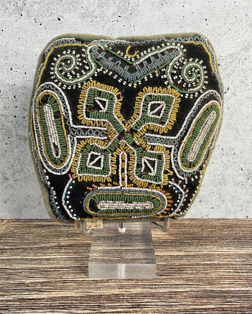 Micmac Native American Indian Beaded Pin Cushion (1 of 4)